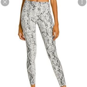 Alo Vapor snakeskin leggings